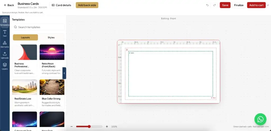 SL Graphics design editor