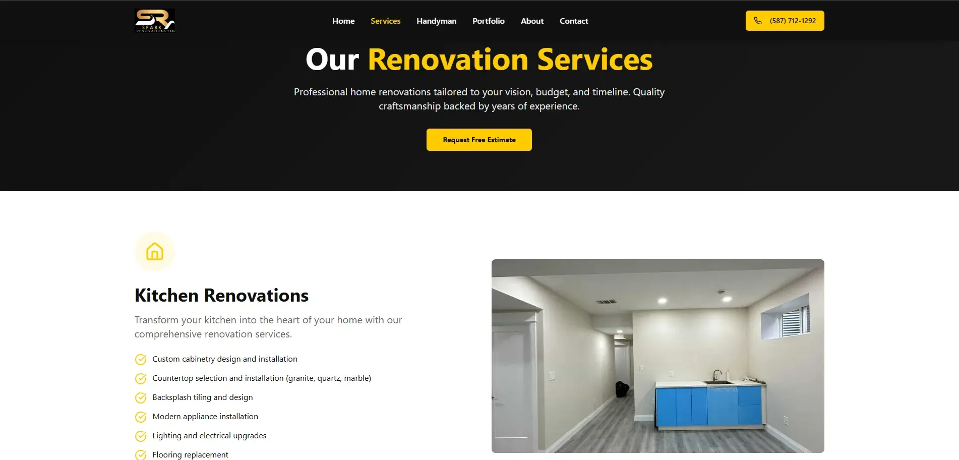 Spark Renos project gallery